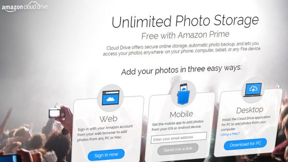 إطلاق خدمة “Amazon Prime” للتخزين السحابي الغير محدود